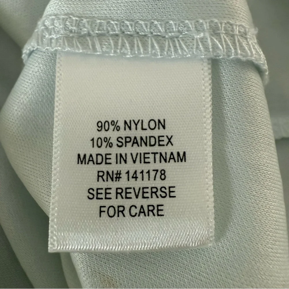 KIRIOUS‎ Los Angeles Dress Women’s Small Blue Y2K Milk Maid Lined Wedding Guest